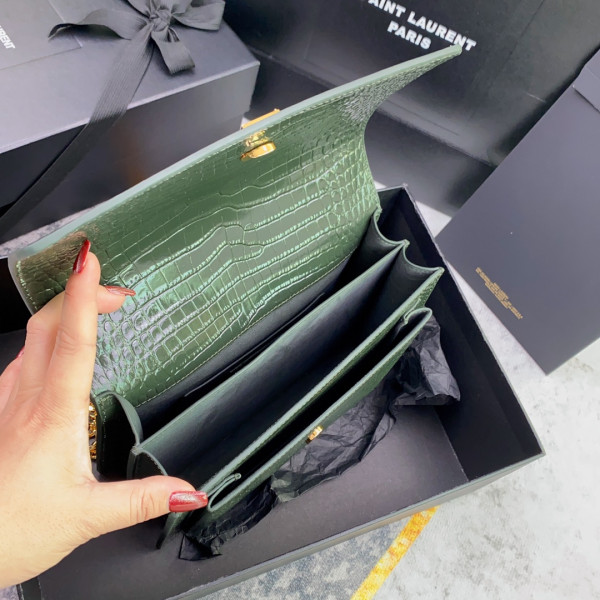 YSL SUNSET MEDIUM-22CM [C1TRD-034458] CELINE CHANEL ACCESSORIES LOEWE SHOES LOUIS VUITTON DIRO YSL OTHER BRAND HANDBAGS BALENCIAGA BOTTEGA VENETA GOYARD HERMES BURBERRY VALENTINO GUCCI FENDI MIUMIU CHLOE PRADA BVLGARI SUITCASE NEW ARRIVAL 