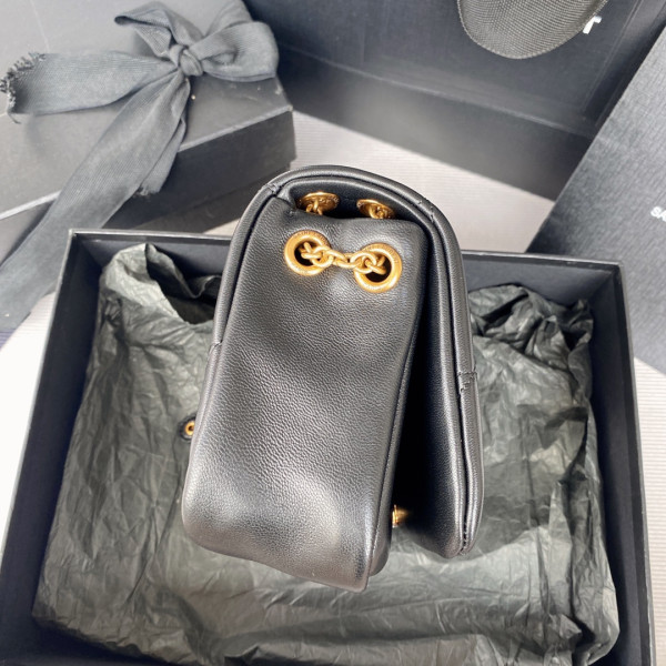 YSL JAMIE_mini IN SUEDE-20*12*7CM [766754-01] CELINE CHANEL ACCESSORIES LOEWE SHOES LOUIS VUITTON DIRO YSL OTHER BRAND HANDBAGS BALENCIAGA BOTTEGA VENETA GOYARD HERMES BURBERRY VALENTINO GUCCI FENDI MIUMIU CHLOE PRADA BVLGARI SUITCASE NEW ARRIVAL 