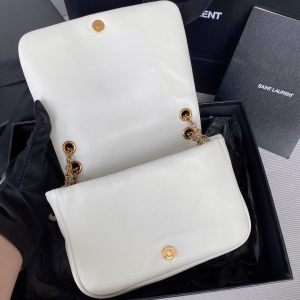 YSL JAMIE_mini IN SUEDE-20*12*7CM [766754] CELINE CHANEL ACCESSORIES LOEWE SHOES LOUIS VUITTON DIRO YSL OTHER BRAND HANDBAGS BALENCIAGA BOTTEGA VENETA GOYARD HERMES BURBERRY VALENTINO GUCCI FENDI MIUMIU CHLOE PRADA BVLGARI SUITCASE NEW ARRIVAL 