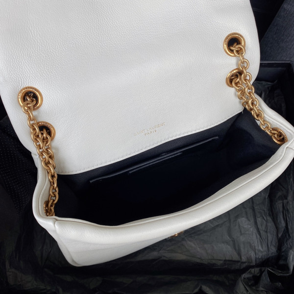 YSL JAMIE_mini IN SUEDE-20*12*7CM [766754] CELINE CHANEL ACCESSORIES LOEWE SHOES LOUIS VUITTON DIRO YSL OTHER BRAND HANDBAGS BALENCIAGA BOTTEGA VENETA GOYARD HERMES BURBERRY VALENTINO GUCCI FENDI MIUMIU CHLOE PRADA BVLGARI SUITCASE NEW ARRIVAL 