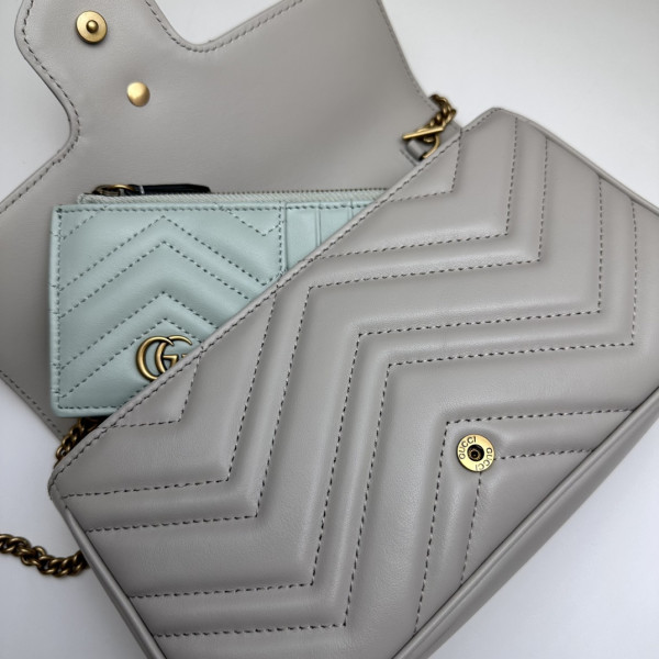 GUCCI GG MARMONT MINI BAG 21CM [751526浅灰配绿] CELINE CHANEL ACCESSORIES LOEWE SHOES LOUIS VUITTON DIRO YSL OTHER BRAND HANDBAGS BALENCIAGA BOTTEGA VENETA GOYARD HERMES BURBERRY VALENTINO GUCCI FENDI MIUMIU CHLOE PRADA BVLGARI SUITCASE NEW ARRIVAL 