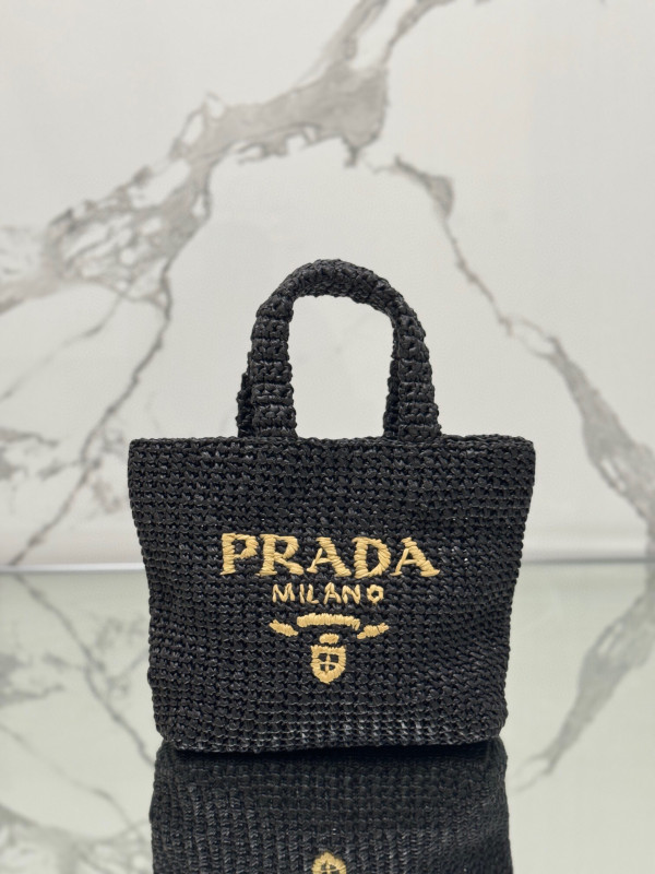 (image for) PRADA Crochet tote bag
