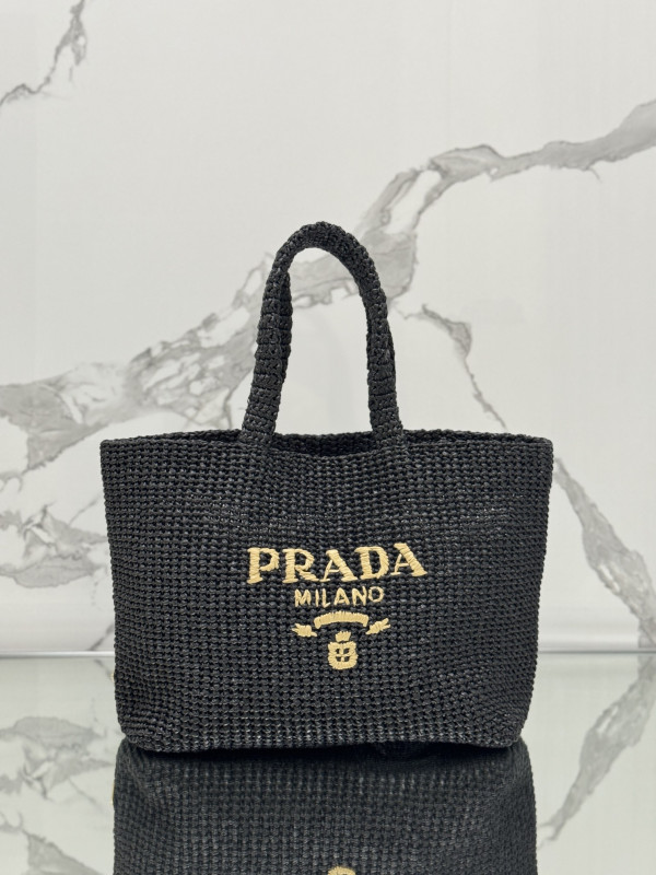 (image for) PRADA Crochet tote bag