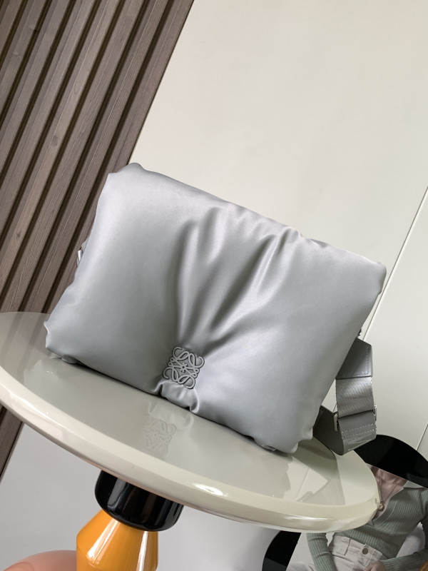 (image for) Lowee Goya Puffer leather shoulder bag-30*20.5*10CM