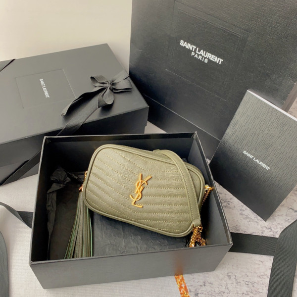 YSL LOU CAMERA BAG-19*11*5CM (image for) YSL LOU CAMERA BAG-19*11*5CM
