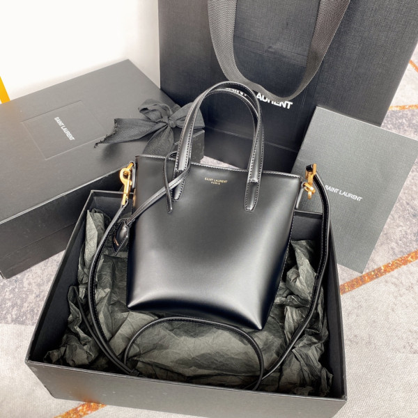 (image for) YSL Toy Shopping Mini leather tote bag-18*17*8cm