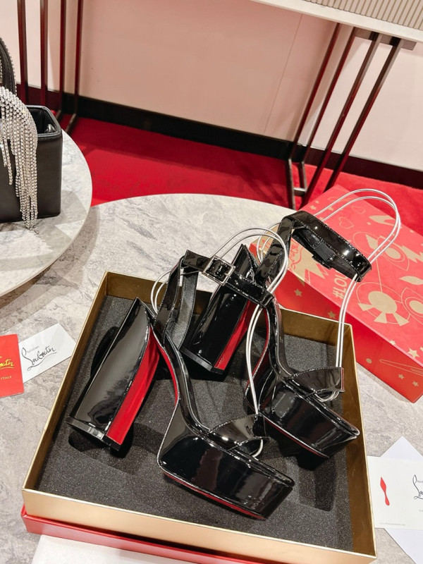 Christian Louboutin heels Sandal-13CM [C1TOT-023152] CELINE CHANEL ACCESSORIES LOEWE SHOES LOUIS VUITTON DIRO YSL OTHER BRAND HANDBAGS BALENCIAGA BOTTEGA VENETA GOYARD HERMES BURBERRY VALENTINO GUCCI FENDI MIUMIU CHLOE PRADA BVLGARI SUITCASE NEW ARRIVAL 