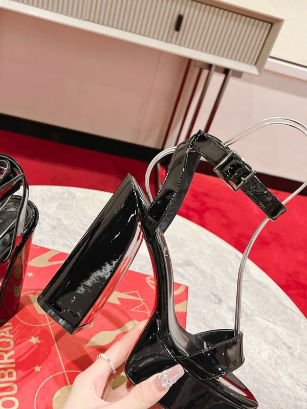 Christian Louboutin heels Sandal-13CM [C1TOT-023152] CELINE CHANEL ACCESSORIES LOEWE SHOES LOUIS VUITTON DIRO YSL OTHER BRAND HANDBAGS BALENCIAGA BOTTEGA VENETA GOYARD HERMES BURBERRY VALENTINO GUCCI FENDI MIUMIU CHLOE PRADA BVLGARI SUITCASE NEW ARRIVAL 