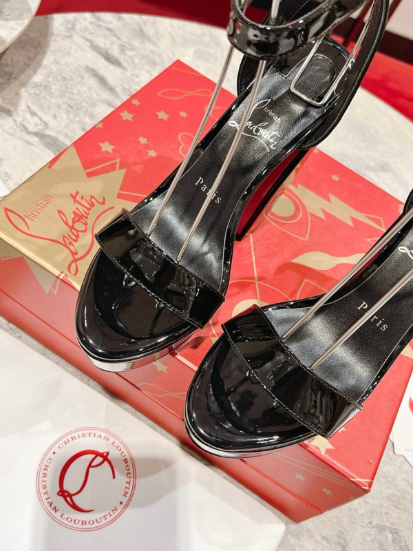 Christian Louboutin heels Sandal-13CM [C1TOT-023152] CELINE CHANEL ACCESSORIES LOEWE SHOES LOUIS VUITTON DIRO YSL OTHER BRAND HANDBAGS BALENCIAGA BOTTEGA VENETA GOYARD HERMES BURBERRY VALENTINO GUCCI FENDI MIUMIU CHLOE PRADA BVLGARI SUITCASE NEW ARRIVAL 