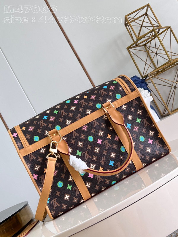 LOUIS VUITTON Dog Bag-44*32*23CM [M47066] CELINE CHANEL ACCESSORIES LOEWE SHOES LOUIS VUITTON DIRO YSL OTHER BRAND HANDBAGS BALENCIAGA BOTTEGA VENETA GOYARD HERMES BURBERRY VALENTINO GUCCI FENDI MIUMIU CHLOE PRADA BVLGARI SUITCASE NEW ARRIVAL 
