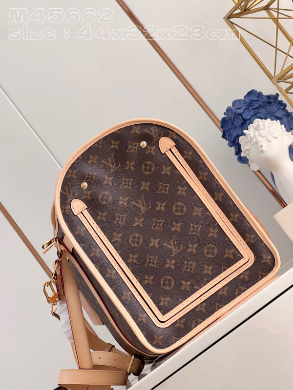 LOUIS VUITTON Dog Bag-44*32*23CM [M45662] CELINE CHANEL ACCESSORIES LOEWE SHOES LOUIS VUITTON DIRO YSL OTHER BRAND HANDBAGS BALENCIAGA BOTTEGA VENETA GOYARD HERMES BURBERRY VALENTINO GUCCI FENDI MIUMIU CHLOE PRADA BVLGARI SUITCASE NEW ARRIVAL 