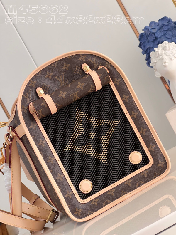 LOUIS VUITTON Dog Bag-44*32*23CM [M45662] CELINE CHANEL ACCESSORIES LOEWE SHOES LOUIS VUITTON DIRO YSL OTHER BRAND HANDBAGS BALENCIAGA BOTTEGA VENETA GOYARD HERMES BURBERRY VALENTINO GUCCI FENDI MIUMIU CHLOE PRADA BVLGARI SUITCASE NEW ARRIVAL 