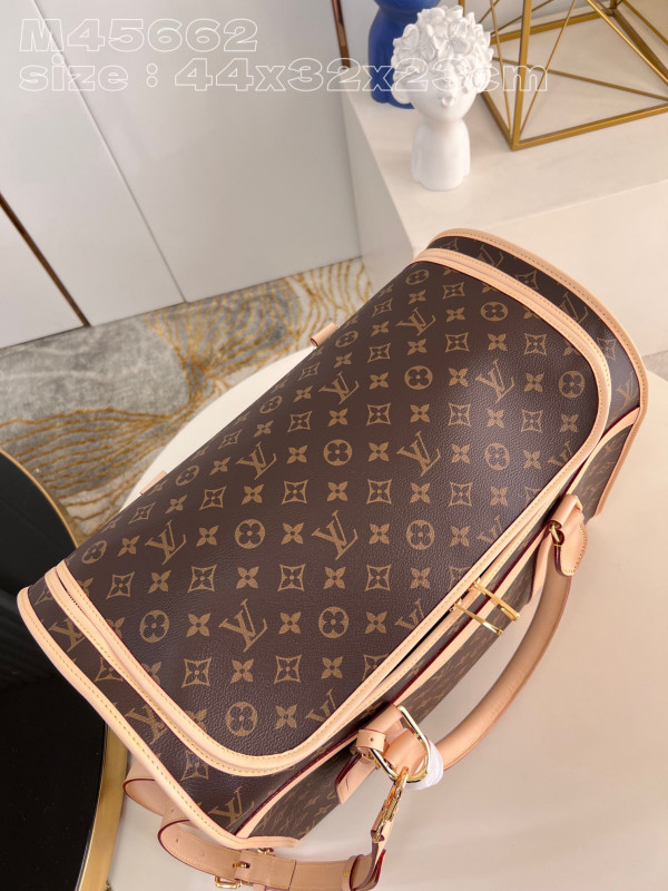 LOUIS VUITTON Dog Bag-44*32*23CM [M45662] CELINE CHANEL ACCESSORIES LOEWE SHOES LOUIS VUITTON DIRO YSL OTHER BRAND HANDBAGS BALENCIAGA BOTTEGA VENETA GOYARD HERMES BURBERRY VALENTINO GUCCI FENDI MIUMIU CHLOE PRADA BVLGARI SUITCASE NEW ARRIVAL 