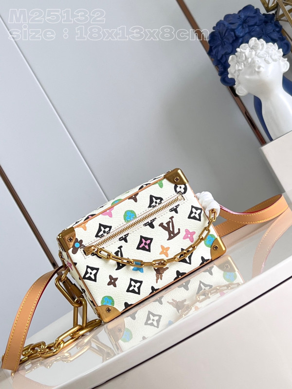 LOUIS VUITTON MINI SOFT TRUNK-18.5*13*8cm (image for) LOUIS VUITTON MINI SOFT TRUNK-18.5*13*8cm