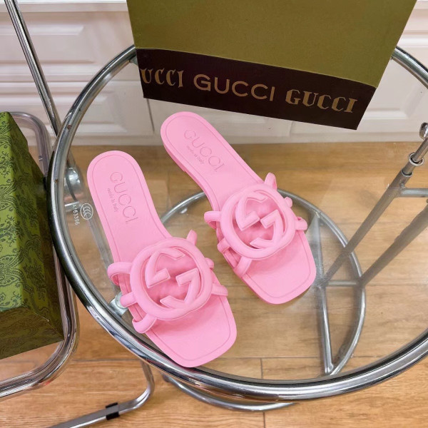 (image for) GUCCI WOMEN'S INTERLOCKING G SLIDE SANDAL