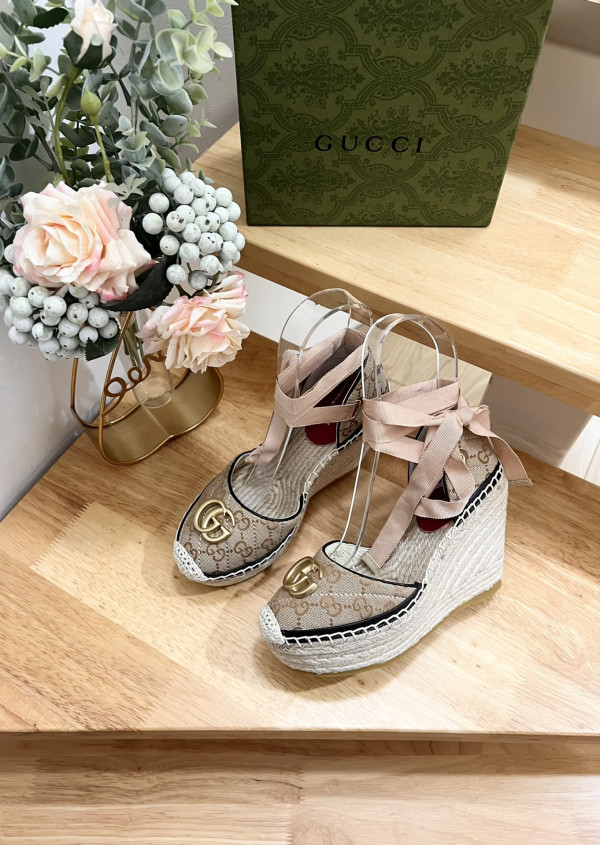(image for) WOMEN'S GG MATELASS? PLATFORM ESPADRILLE