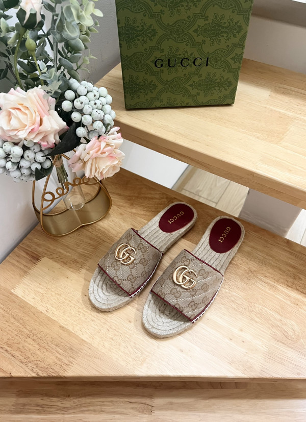 (image for) WOMEN'S GG MATELASS? CANVAS ESPADRILLE SANDAL