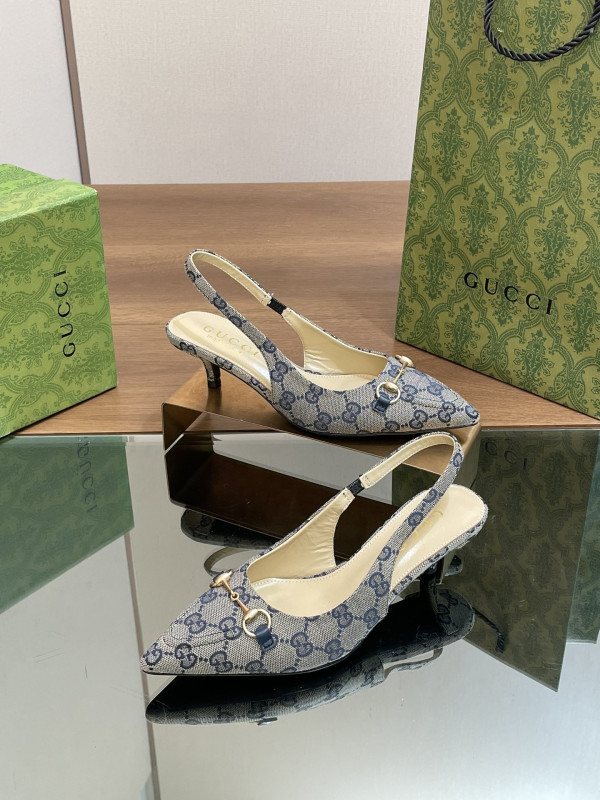 gucci WOMEN'S GG SLINGBACK PUMP-4.5cm (image for) gucci WOMEN'S GG SLINGBACK PUMP-4.5cm