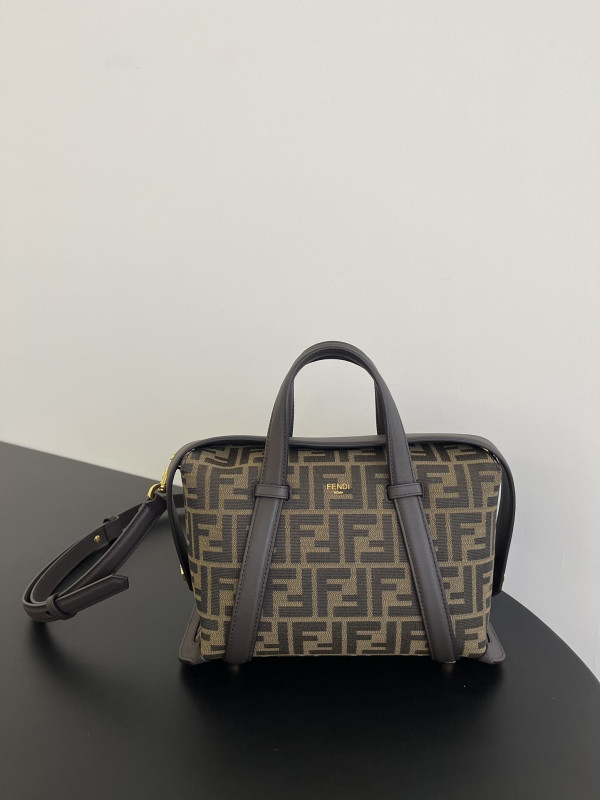 Fendi Boston Bags-27.5*25.5*17.5 (image for) Fendi Boston Bags-27.5*25.5*17.5