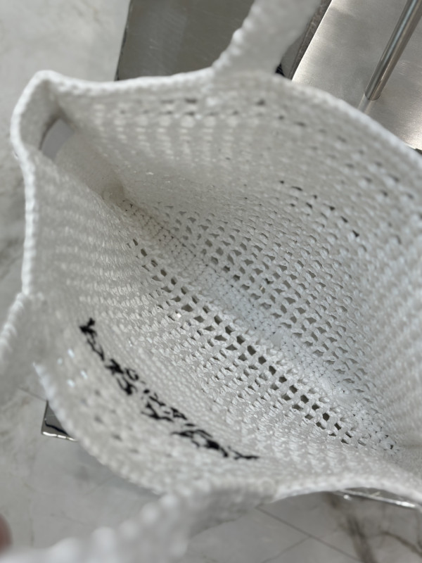 PRADA Crochet tote bag [C1TLT-072706] CELINE CHANEL ACCESSORIES LOEWE SHOES LOUIS VUITTON DIRO YSL OTHER BRAND HANDBAGS BALENCIAGA BOTTEGA VENETA GOYARD HERMES BURBERRY VALENTINO GUCCI FENDI MIUMIU CHLOE PRADA BVLGARI SUITCASE NEW ARRIVAL 