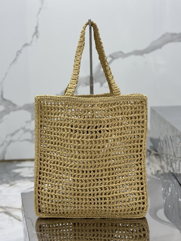 PRADA Crochet tote bag [C1TLT-072424] CELINE CHANEL ACCESSORIES LOEWE SHOES LOUIS VUITTON DIRO YSL OTHER BRAND HANDBAGS BALENCIAGA BOTTEGA VENETA GOYARD HERMES BURBERRY VALENTINO GUCCI FENDI MIUMIU CHLOE PRADA BVLGARI SUITCASE NEW ARRIVAL 