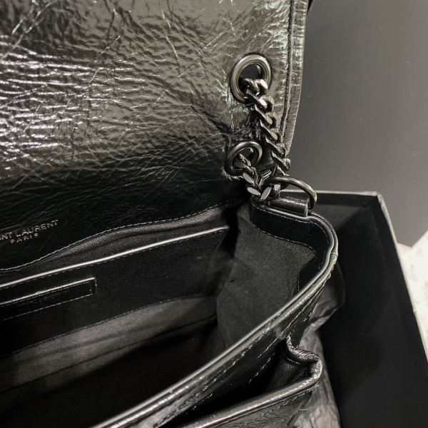 YSL NIKI BABY-22*16*12CM [C1TLT-034128] CELINE CHANEL ACCESSORIES LOEWE SHOES LOUIS VUITTON DIRO YSL OTHER BRAND HANDBAGS BALENCIAGA BOTTEGA VENETA GOYARD HERMES BURBERRY VALENTINO GUCCI FENDI MIUMIU CHLOE PRADA BVLGARI SUITCASE NEW ARRIVAL 