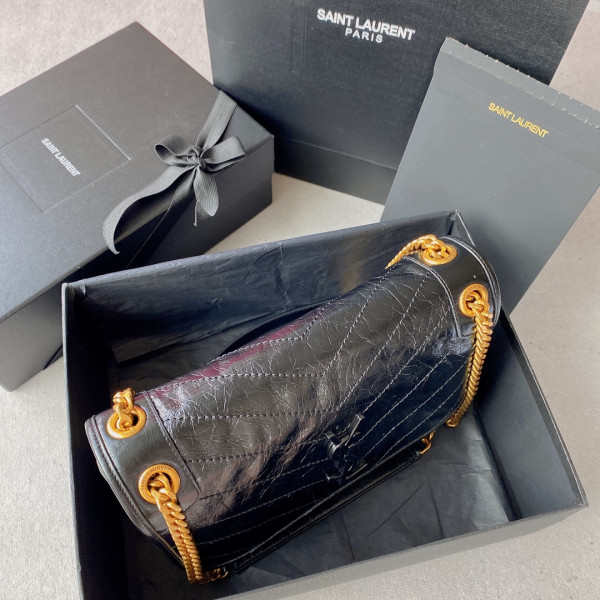 YSL NIKI MEDIUM-28*20*8CM [C1TLT-033704] CELINE CHANEL ACCESSORIES LOEWE SHOES LOUIS VUITTON DIRO YSL OTHER BRAND HANDBAGS BALENCIAGA BOTTEGA VENETA GOYARD HERMES BURBERRY VALENTINO GUCCI FENDI MIUMIU CHLOE PRADA BVLGARI SUITCASE NEW ARRIVAL 