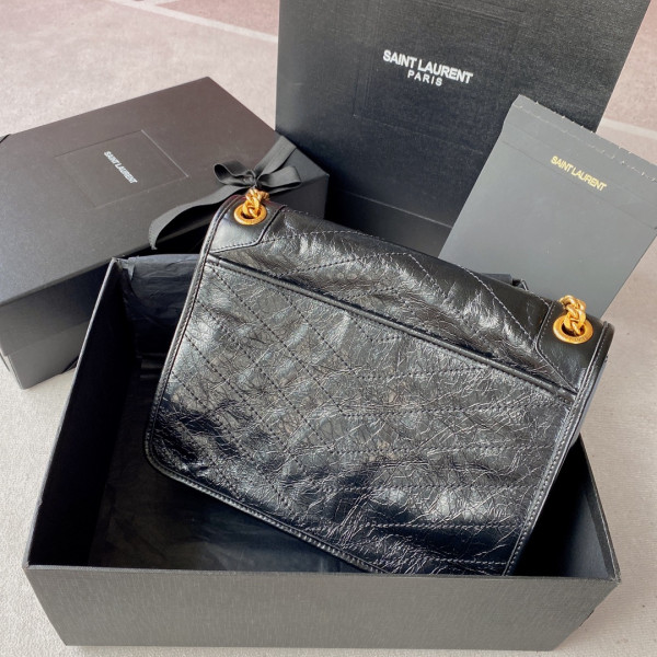 YSL NIKI MEDIUM-28*20*8CM [C1TLT-033704] CELINE CHANEL ACCESSORIES LOEWE SHOES LOUIS VUITTON DIRO YSL OTHER BRAND HANDBAGS BALENCIAGA BOTTEGA VENETA GOYARD HERMES BURBERRY VALENTINO GUCCI FENDI MIUMIU CHLOE PRADA BVLGARI SUITCASE NEW ARRIVAL 