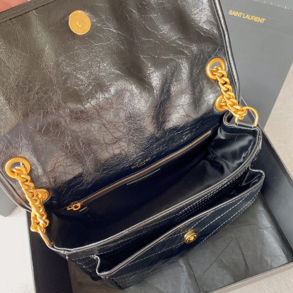 YSL NIKI MEDIUM-28*20*8CM [C1TLT-033704] CELINE CHANEL ACCESSORIES LOEWE SHOES LOUIS VUITTON DIRO YSL OTHER BRAND HANDBAGS BALENCIAGA BOTTEGA VENETA GOYARD HERMES BURBERRY VALENTINO GUCCI FENDI MIUMIU CHLOE PRADA BVLGARI SUITCASE NEW ARRIVAL 