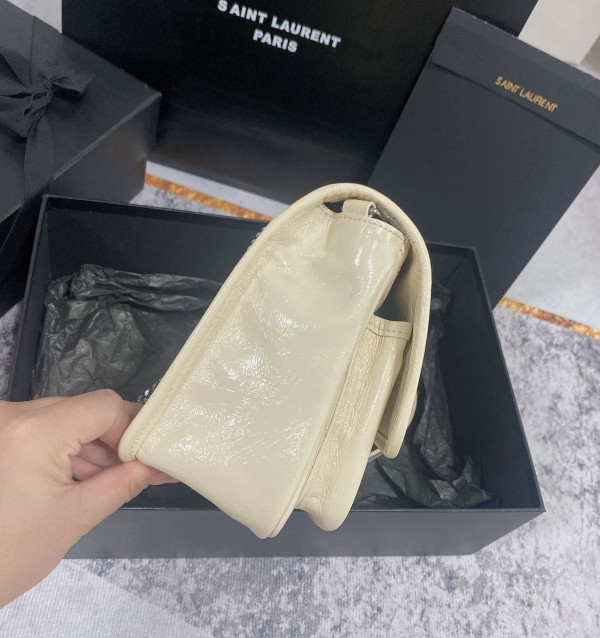YSL NIKI BABY-22*16*12CM [C1TLT-031457] CELINE CHANEL ACCESSORIES LOEWE SHOES LOUIS VUITTON DIRO YSL OTHER BRAND HANDBAGS BALENCIAGA BOTTEGA VENETA GOYARD HERMES BURBERRY VALENTINO GUCCI FENDI MIUMIU CHLOE PRADA BVLGARI SUITCASE NEW ARRIVAL 