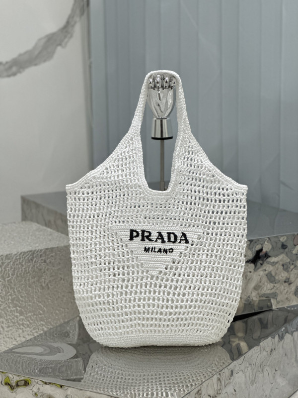 (image for) PRADA Crochet tote bag