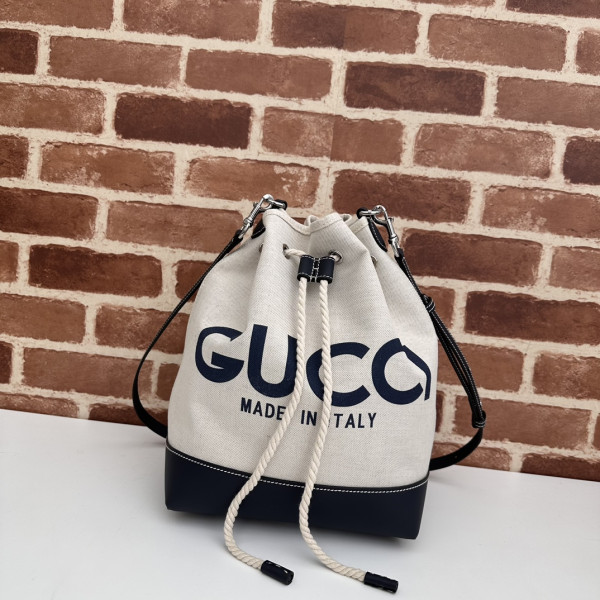 (image for) SMALL SHOULDER BAG WITH GUCCI PRINT-22.5*31*15CM