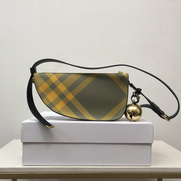 (image for) BURBERRY Mini Shield Sling Bag-26*5.5*13.5cm