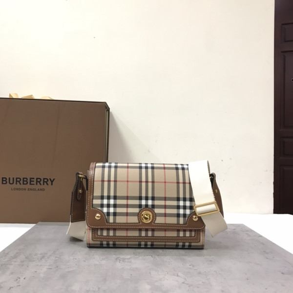 (image for) BURBERRY Note Crossbody Bag-25-8.5-18cm