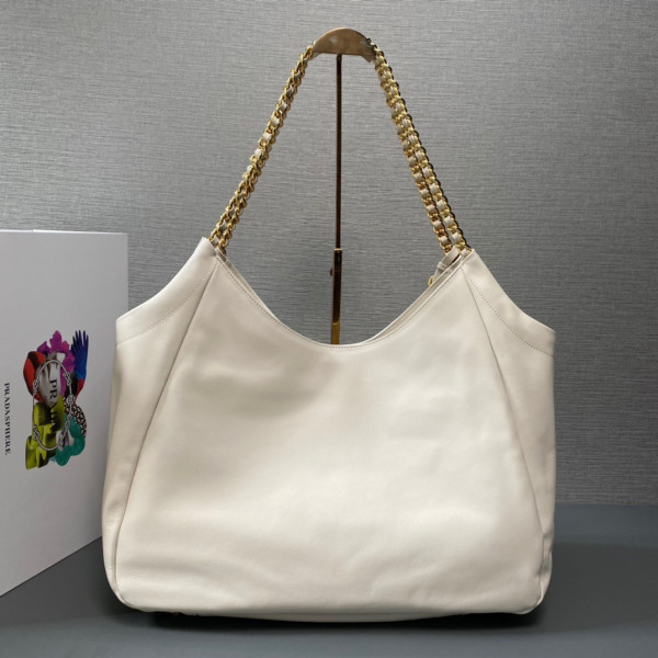 Prada Vintage Tote-39*29*19CM [1BA638-01] CELINE CHANEL ACCESSORIES LOEWE SHOES LOUIS VUITTON DIRO YSL OTHER BRAND HANDBAGS BALENCIAGA BOTTEGA VENETA GOYARD HERMES BURBERRY VALENTINO GUCCI FENDI MIUMIU CHLOE PRADA BVLGARI SUITCASE NEW ARRIVAL 