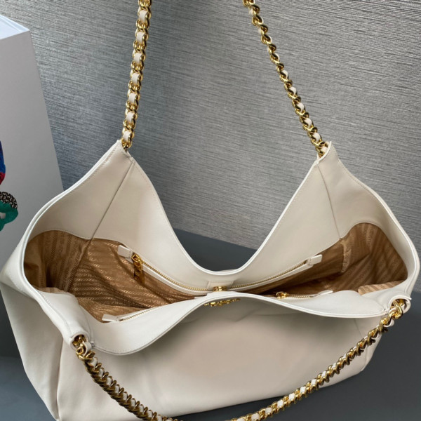 Prada Vintage Tote-39*29*19CM [1BA638-01] CELINE CHANEL ACCESSORIES LOEWE SHOES LOUIS VUITTON DIRO YSL OTHER BRAND HANDBAGS BALENCIAGA BOTTEGA VENETA GOYARD HERMES BURBERRY VALENTINO GUCCI FENDI MIUMIU CHLOE PRADA BVLGARI SUITCASE NEW ARRIVAL 