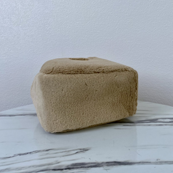 Prada Woolen Bucket Bag-18*15.5*10CM [1BA349-01] CELINE CHANEL ACCESSORIES LOEWE SHOES LOUIS VUITTON DIRO YSL OTHER BRAND HANDBAGS BALENCIAGA BOTTEGA VENETA GOYARD HERMES BURBERRY VALENTINO GUCCI FENDI MIUMIU CHLOE PRADA BVLGARI SUITCASE NEW ARRIVAL 