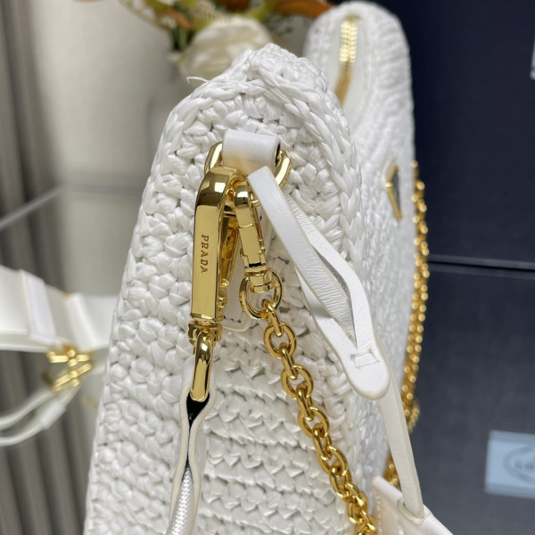 Prada Re-Edition 2005 crochet bag-23*16*7CM [1BH204-06] CELINE CHANEL ACCESSORIES LOEWE SHOES LOUIS VUITTON DIRO YSL OTHER BRAND HANDBAGS BALENCIAGA BOTTEGA VENETA GOYARD HERMES BURBERRY VALENTINO GUCCI FENDI MIUMIU CHLOE PRADA BVLGARI SUITCASE NEW ARRIVAL 