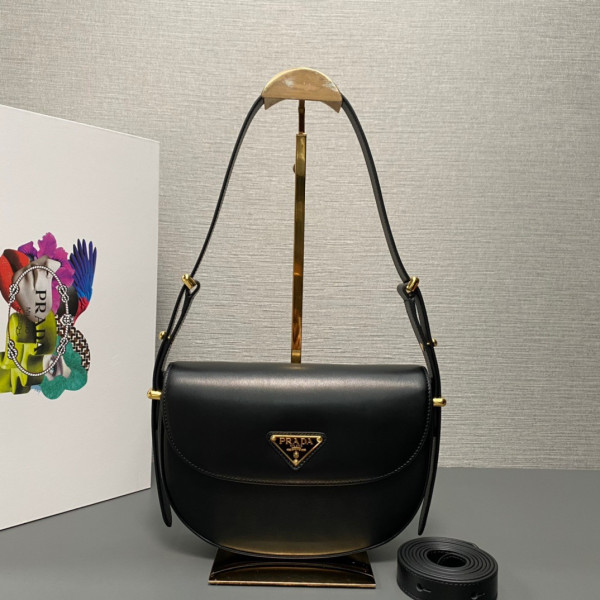 Prada Moon Handbags-22*17*5.5CM [1BD365-02] CELINE CHANEL ACCESSORIES LOEWE SHOES LOUIS VUITTON DIRO YSL OTHER BRAND HANDBAGS BALENCIAGA BOTTEGA VENETA GOYARD HERMES BURBERRY VALENTINO GUCCI FENDI MIUMIU CHLOE PRADA BVLGARI SUITCASE NEW ARRIVAL 