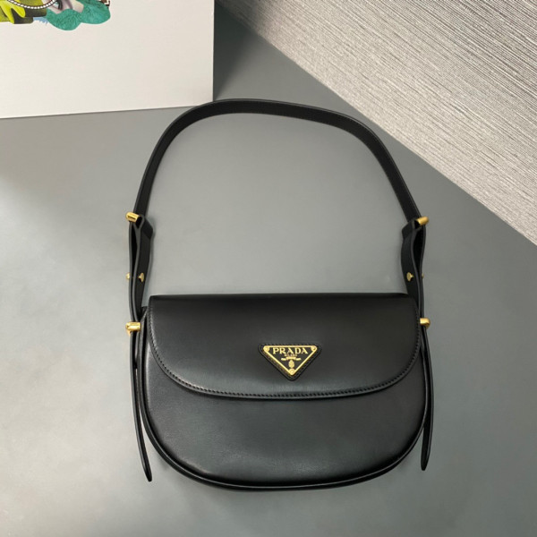 Prada Moon Handbags-22*17*5.5CM [1BD365-02] CELINE CHANEL ACCESSORIES LOEWE SHOES LOUIS VUITTON DIRO YSL OTHER BRAND HANDBAGS BALENCIAGA BOTTEGA VENETA GOYARD HERMES BURBERRY VALENTINO GUCCI FENDI MIUMIU CHLOE PRADA BVLGARI SUITCASE NEW ARRIVAL 