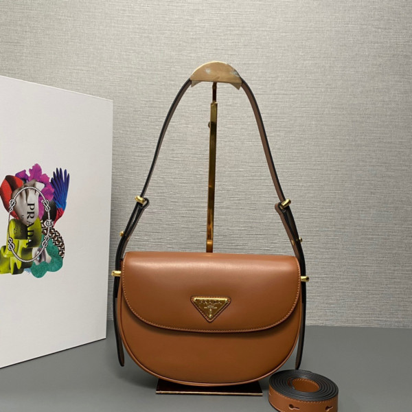 Prada Moon Handbags-22*17*5.5CM [1BD365-01] CELINE CHANEL ACCESSORIES LOEWE SHOES LOUIS VUITTON DIRO YSL OTHER BRAND HANDBAGS BALENCIAGA BOTTEGA VENETA GOYARD HERMES BURBERRY VALENTINO GUCCI FENDI MIUMIU CHLOE PRADA BVLGARI SUITCASE NEW ARRIVAL 