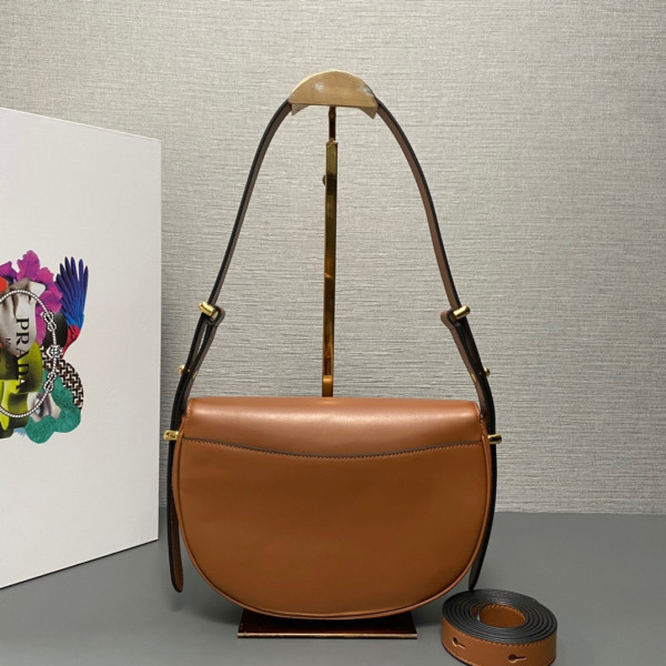 Prada Moon Handbags-22*17*5.5CM [1BD365-01] CELINE CHANEL ACCESSORIES LOEWE SHOES LOUIS VUITTON DIRO YSL OTHER BRAND HANDBAGS BALENCIAGA BOTTEGA VENETA GOYARD HERMES BURBERRY VALENTINO GUCCI FENDI MIUMIU CHLOE PRADA BVLGARI SUITCASE NEW ARRIVAL 