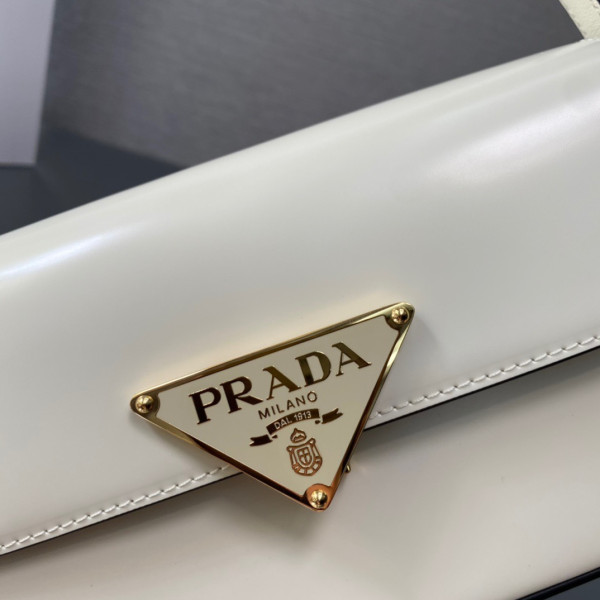 Prada Patent Bag-20.5*10.5*4CM [1BD339-06] CELINE CHANEL ACCESSORIES LOEWE SHOES LOUIS VUITTON DIRO YSL OTHER BRAND HANDBAGS BALENCIAGA BOTTEGA VENETA GOYARD HERMES BURBERRY VALENTINO GUCCI FENDI MIUMIU CHLOE PRADA BVLGARI SUITCASE NEW ARRIVAL 