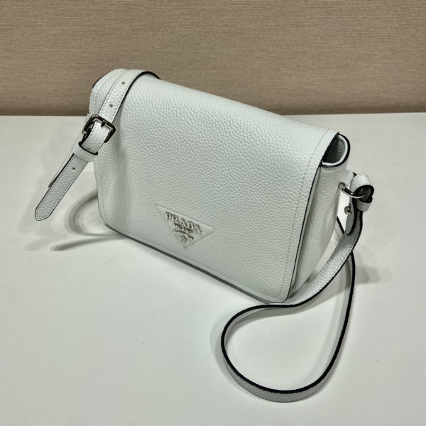 prada Leather shoulder bag-23*18*9CM [1BD314-04] CELINE CHANEL ACCESSORIES LOEWE SHOES LOUIS VUITTON DIRO YSL OTHER BRAND HANDBAGS BALENCIAGA BOTTEGA VENETA GOYARD HERMES BURBERRY VALENTINO GUCCI FENDI MIUMIU CHLOE PRADA BVLGARI SUITCASE NEW ARRIVAL 