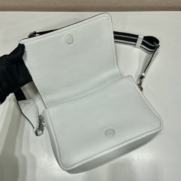 prada Leather shoulder bag-23*18*9CM [1BD314-04] CELINE CHANEL ACCESSORIES LOEWE SHOES LOUIS VUITTON DIRO YSL OTHER BRAND HANDBAGS BALENCIAGA BOTTEGA VENETA GOYARD HERMES BURBERRY VALENTINO GUCCI FENDI MIUMIU CHLOE PRADA BVLGARI SUITCASE NEW ARRIVAL 
