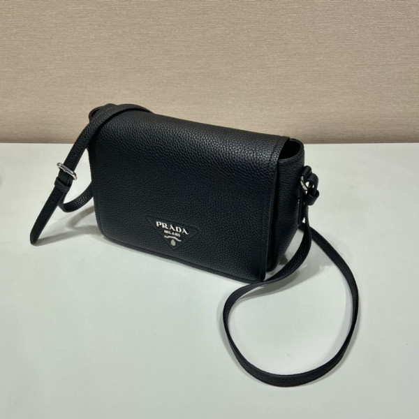 prada Leather shoulder bag-23*18*9CM [1BD314-02] CELINE CHANEL ACCESSORIES LOEWE SHOES LOUIS VUITTON DIRO YSL OTHER BRAND HANDBAGS BALENCIAGA BOTTEGA VENETA GOYARD HERMES BURBERRY VALENTINO GUCCI FENDI MIUMIU CHLOE PRADA BVLGARI SUITCASE NEW ARRIVAL 