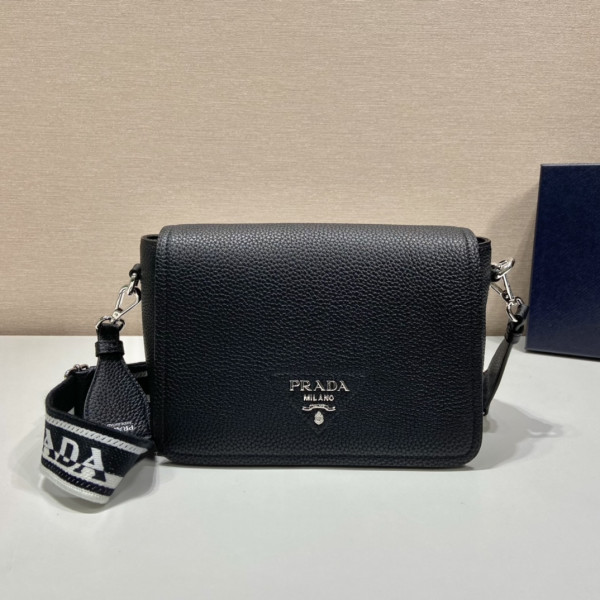 prada Leather shoulder bag-23*18*9CM [1BD314-02] CELINE CHANEL ACCESSORIES LOEWE SHOES LOUIS VUITTON DIRO YSL OTHER BRAND HANDBAGS BALENCIAGA BOTTEGA VENETA GOYARD HERMES BURBERRY VALENTINO GUCCI FENDI MIUMIU CHLOE PRADA BVLGARI SUITCASE NEW ARRIVAL 