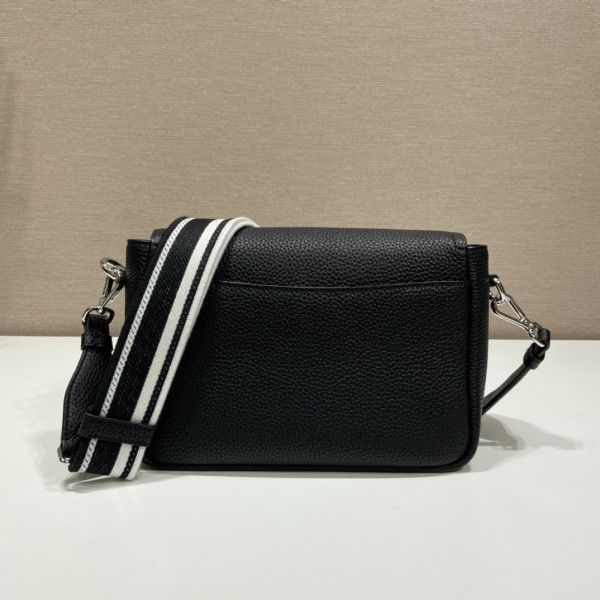 prada Leather shoulder bag-23*18*9CM [1BD314-02] CELINE CHANEL ACCESSORIES LOEWE SHOES LOUIS VUITTON DIRO YSL OTHER BRAND HANDBAGS BALENCIAGA BOTTEGA VENETA GOYARD HERMES BURBERRY VALENTINO GUCCI FENDI MIUMIU CHLOE PRADA BVLGARI SUITCASE NEW ARRIVAL 