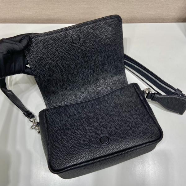 prada Leather shoulder bag-23*18*9CM [1BD314-02] CELINE CHANEL ACCESSORIES LOEWE SHOES LOUIS VUITTON DIRO YSL OTHER BRAND HANDBAGS BALENCIAGA BOTTEGA VENETA GOYARD HERMES BURBERRY VALENTINO GUCCI FENDI MIUMIU CHLOE PRADA BVLGARI SUITCASE NEW ARRIVAL 