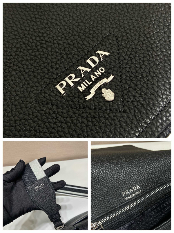 prada Leather shoulder bag-23*18*9CM [1BD314-02] CELINE CHANEL ACCESSORIES LOEWE SHOES LOUIS VUITTON DIRO YSL OTHER BRAND HANDBAGS BALENCIAGA BOTTEGA VENETA GOYARD HERMES BURBERRY VALENTINO GUCCI FENDI MIUMIU CHLOE PRADA BVLGARI SUITCASE NEW ARRIVAL 